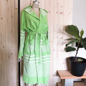 Turkish Pestimal Bathrobe with Hood